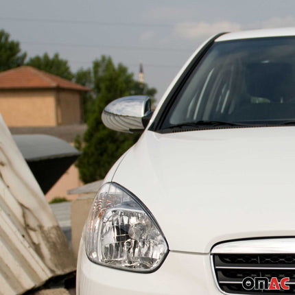 Spiegelkappen Spiegelabdeckung für Hyundai Accent mk3 2005-2010 Chrom ABS B-Ware
