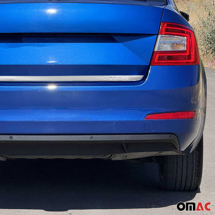 Kofferraumleiste Heckklappe Leiste für Skoda Octavia 2013-2019 Edelstahl Chrom