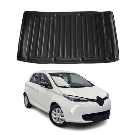 Kofferraumwanne Laderaumwanne für Renault Zoe 2012-2024 Gummi TPE Schwarz