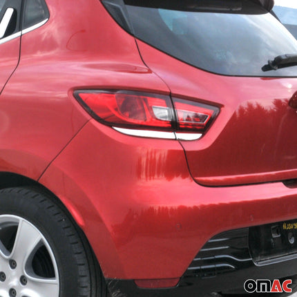 Scheinwerfer Rückleuchten Chrom Leiste Satz für Renault Clio 2012-2019 Edelstahl