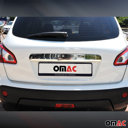 Chrom Satz Ladekantenschutz Einstiegsleisten für Nissan Qashqai +2 2008-14 5tlg