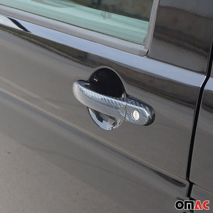 Türgriff Blende Carbon für VW Multivan T5 2003-2015 3Tür Kohlefaser Blau