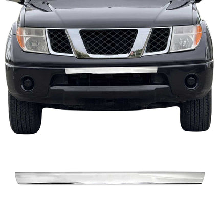 Kühlergrill Leisten Grillleisten für Nissan Navara 2005-2015 Edelstahl Chrom