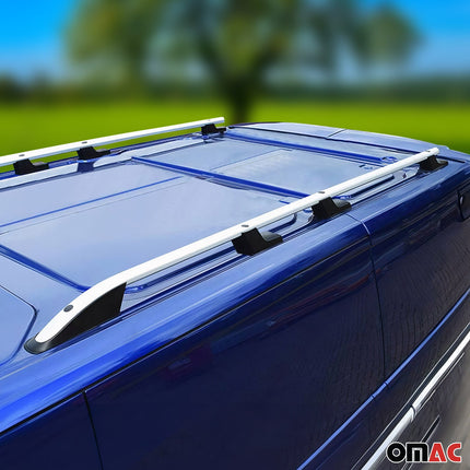 Aluminium Dachreling Querträger für Ford Transit 2015-2026 Extra L3 Langer Grau