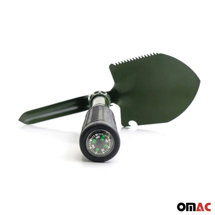 Multifunktions Klappspaten mit Kompass Tasche Spaten Garten Hacke Säge Outdoor