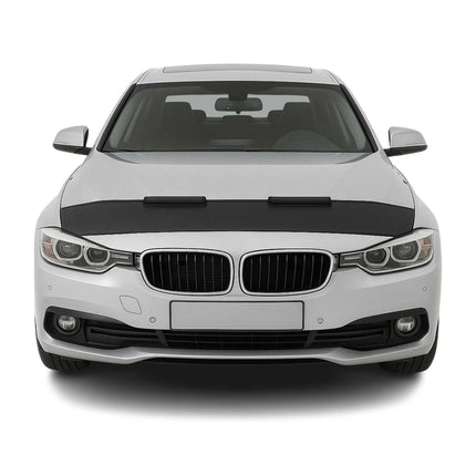 Haubenbra Steinschlagschutz Bonnet Bra für BMW 3er F30 F31 F34 F35 Schwarz Halb