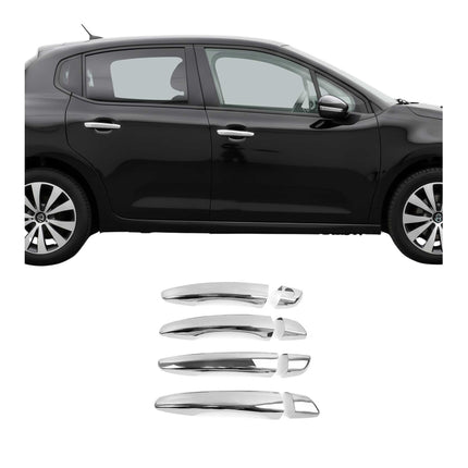 Chrom Türgriff Blende für Citroen DS5 2011-2015 4Tür H1 Edelstahl 8tlg