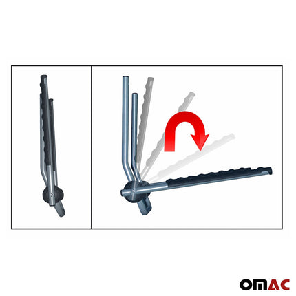 Menabo Fahrradträger Wandhänger für Fahrrad Dachbox Fahrradhalter Wandhalter