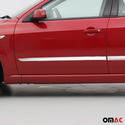 Seitentürleiste Türleisten Türschutzleiste für Ford Mondeo 2007-2015 Chrom 4x