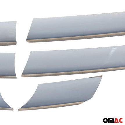 Kühlergrill Leisten Grillleisten für Dacia Logan 2004-2008 Edelstahl Chrom 6tlg