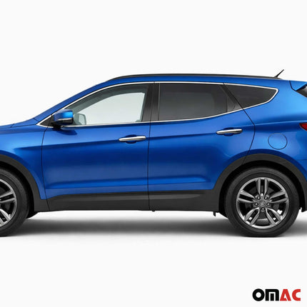 Türgriff Blende Türgriffkappen für Hyundai Santa Fe 2012-2018 Chrom ABS 8x