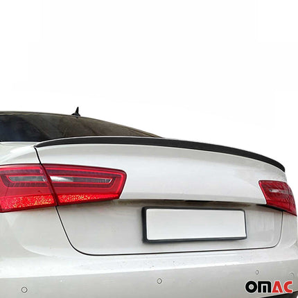 Heckspoiler Dachspoiler Hecklippe für Audi A6 Limo C7 2011-2018 ABS Grundiert