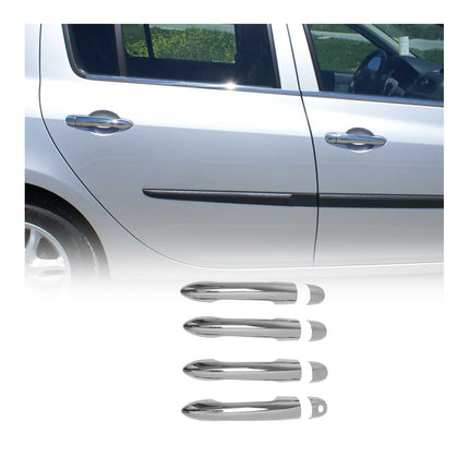 Türgriffkappen Blenden für Renault Laguna 2001-2007 Chrom Edelstahl 4-Tür 8 tlg