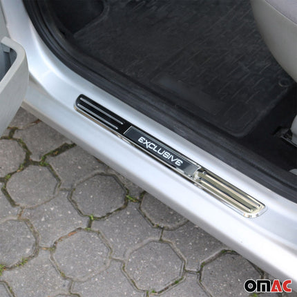 Einstiegsleisten Türschweller Exclusive für VW Golf 2003-2021 Edelstahl 4x
