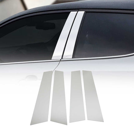 B-Säule Türsäulen Verkleidung für Dodge Neon 2016-2021 Edelstahl Chrom 4tlg