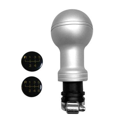 Schaltknauf Schaltknopf für VW Golf Cabriolet 1998-2003 Manuelle Alu Silber