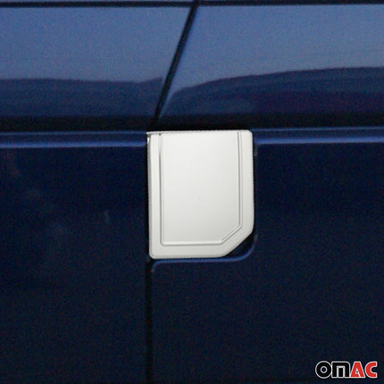 Tankdeckel Blenden Tankverschluss für VW T4 1990-2003 Edelstahl Chrom Chrom