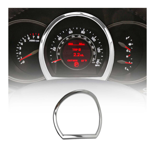 Stunden Rahmen für Kia Rio 2011-2017 Limousine Edelstahl Chrom 1tlg
