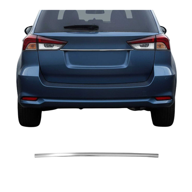 Kofferraumleiste Heckklappe Leiste für Toyota Auris 2013-2018 Edelstahl Chrom