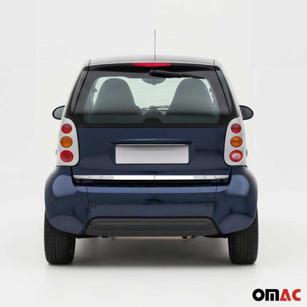 Kofferraumleiste Heckleiste für Smart ForTwo 451 2007-2015 Edelstahl Chrom