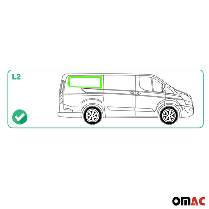 Seitenfenster Seitenscheibe für Ford Transit Custom 2013-2024 Auto Rechts L2