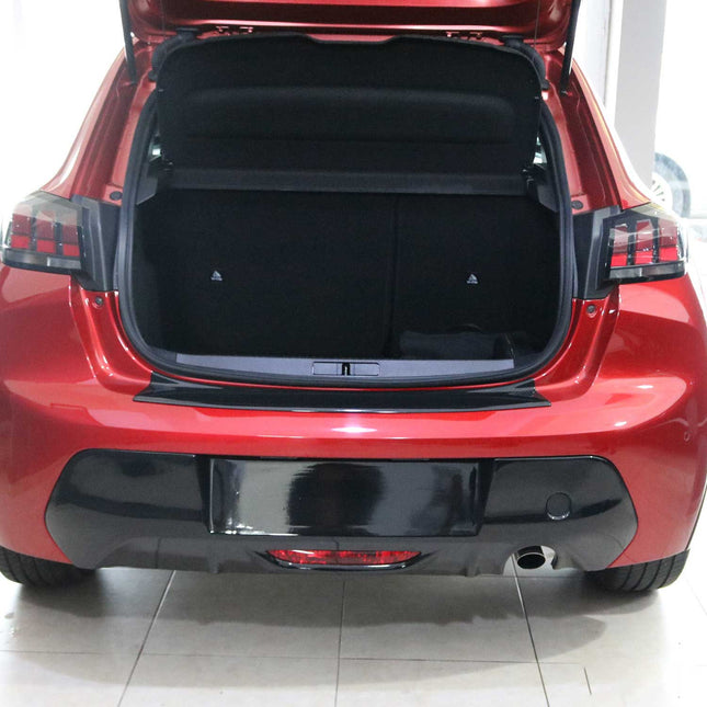 Ladekantenschutz Stoßstange für Peugeot 208 II 2019-2026 Acryl matt schwarz