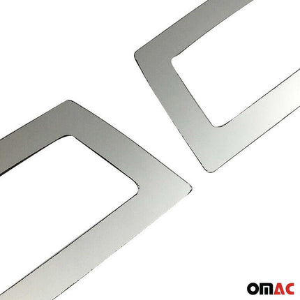 Blinkerrahmen Signalblende Blinker für Dacia Dokker 2012-2019 Edelstahl Chrom