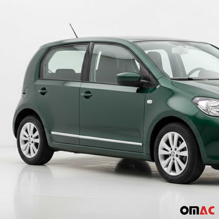 Seitentürleiste Türleisten Türschutzleiste für Skoda Citigo 2011-2020 Chrom 4x