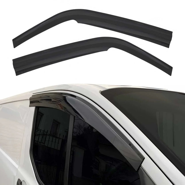 2x Windabweiser Regenabweiser für Renault Master III 2010-2020 Acryl Dunkel
