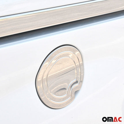 Tankdeckel Blenden Tankverschluss für Opel Combo D 2012-2018 Edelstahl Chrom