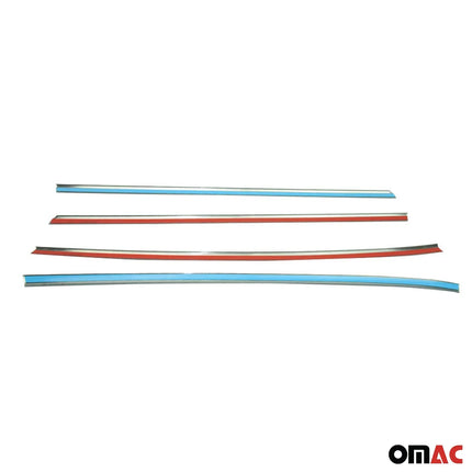 Fensterleisten Zierleisten für Peugeot 301 2012-2025 Edelstahl Chrom 6tlg