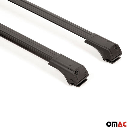 Dachträger Grundtäger für Land Rover Freelander I 1998-2006 75kg Alu Schwarz 2x