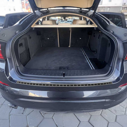 Ladekantenschutz Stoßstange für BMW X4 F26 2014-2018 Edelstahl carbon foliert