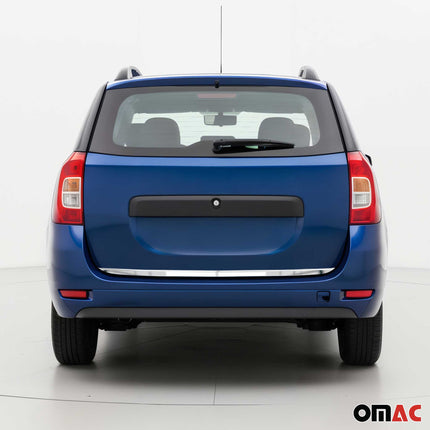 Kofferraumleiste Heckleiste für Dacia Logan MCV 2014-2020 Untere Chrom Edelstahl