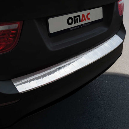Ladekantenschutz Stoßstangenschutz für BMW X6 E71 2007-2014 Edelstahl Chrom