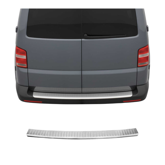 Ladekantenschutz für VW T5 T6 Transporter alle 2003-2024 Hecktüren gebürstet