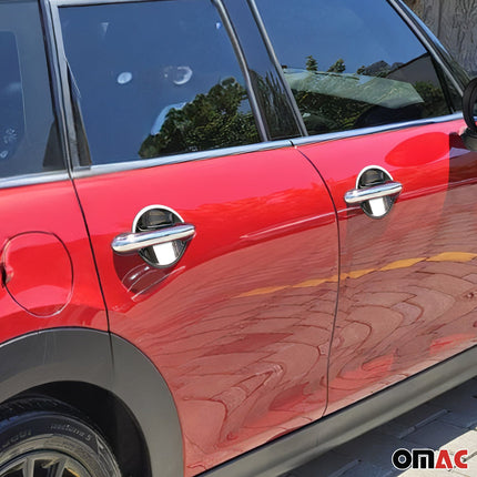 Türgriffschalen Türgriffmulden für Mini Cooper 2006-2016 Chrom ABS 2tlg