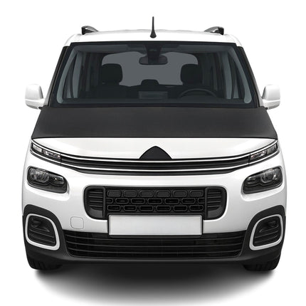 Haubenbra Bonnet Bra Steinschlagschutz für Citroen Berlingo 2018-2026 Schwarz