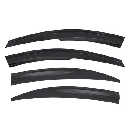 4x Windabweiser Regenabweiser für Hyundai Accent Era 2005-2011 Acryl Dunkel