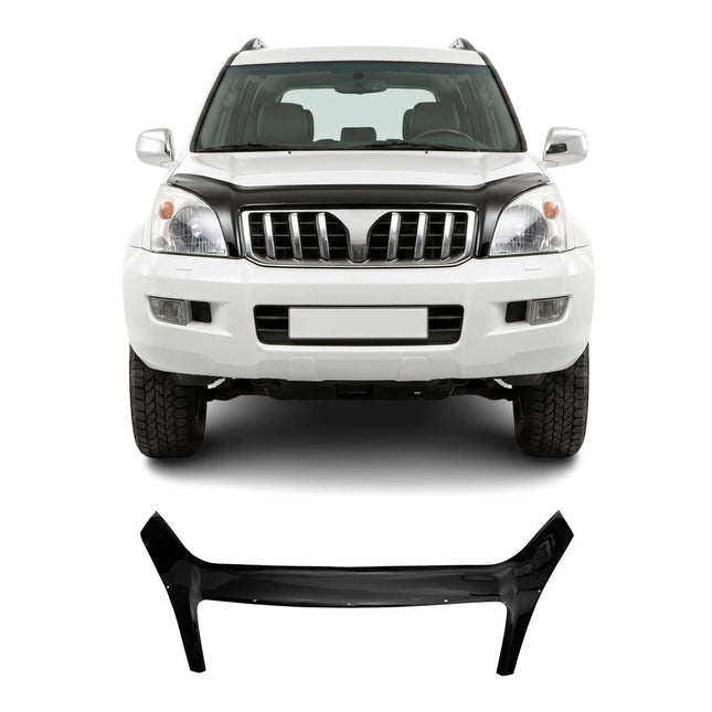 Motorhaube Deflektor Steinschlagschutz für Toyota Land Cruiser Prado 2002-2009