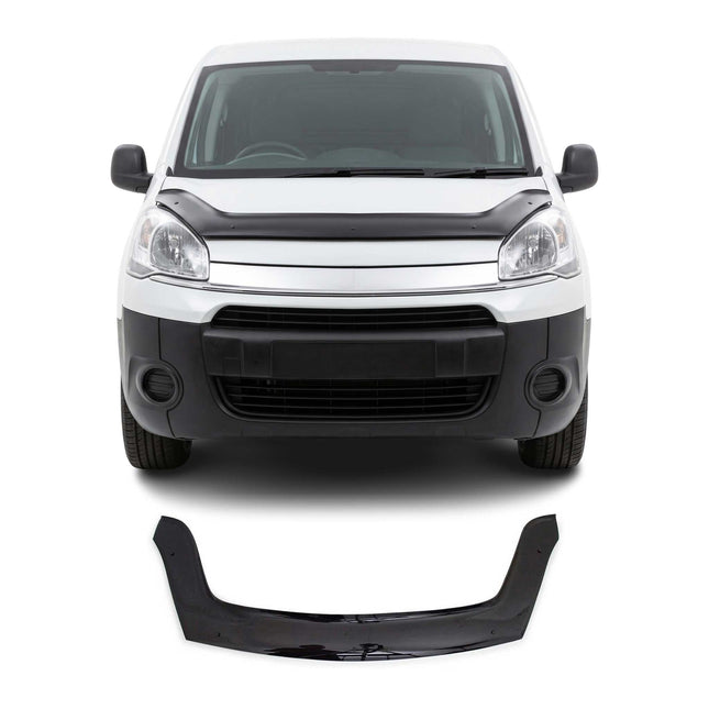 Motorhaube Deflektor Insektenschutz für Citroen Berlingo 2008-2018 Dunkel