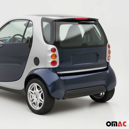 Kofferraumleiste Heckleiste für Smart ForTwo 451 2007-2015 Edelstahl Chrom