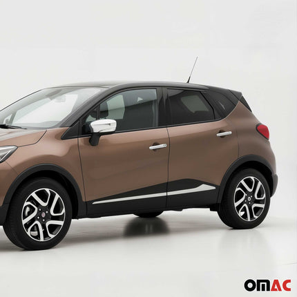 Chrom Türgriff Blende für Renault Captur I 2013-2019 Edelstahl 8tlg