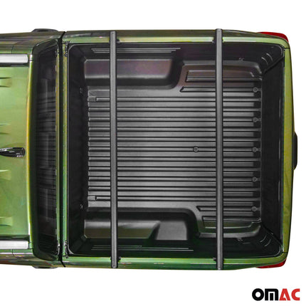 Dachträger Ladeflächenträger Querträger für VW Amarok 2010-2020 Alu Schwarz 2x
