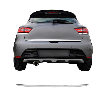 Kofferraumleiste Heckklappe Leiste für Renault Clio 2012-2019 Edelstahl Chrom