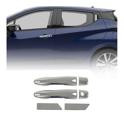 Chrom Türgriff Blende für Nissan Micra 2017-2020 4-Tür Edelstahl 6tlg