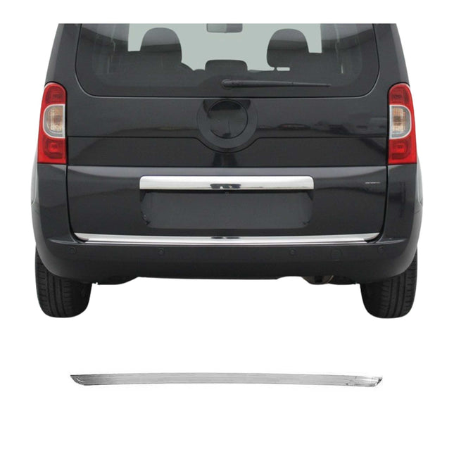 Kofferraumleiste Heckleiste für Fiat Fiorino Qubo 2007-2021 Edelstahl Chrom