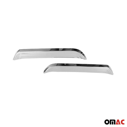 Heckdiffusor Stoßstangen für Nissan Qashqai J11 2017-2021 Edelstahl Chrom 2x
