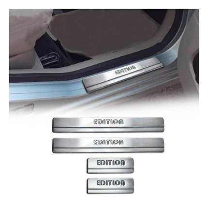 Einstiegsleisten Türschweller Edition für Ford Fiesta 2001-2008 Edelstahl 4x