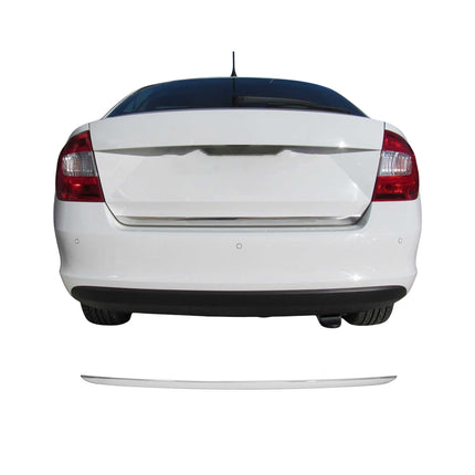 Kofferraumleiste Heckleiste für Skoda Rapid Limo 2012-2019 Untere Edelstahl